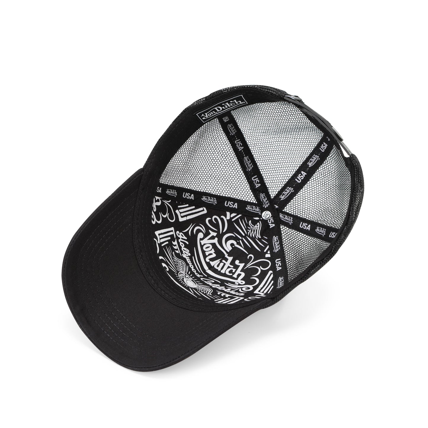 Polka Dot Trucker Hat - Cherry