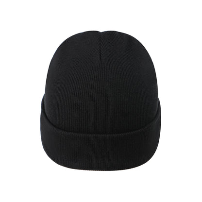 Red Leopard Patch Beanie