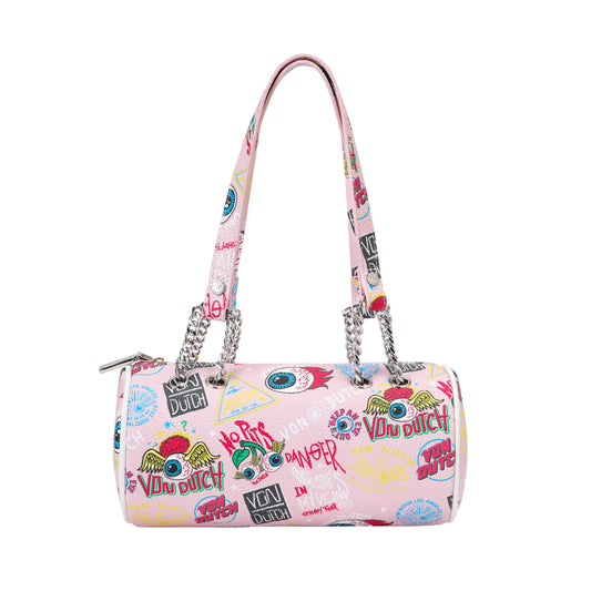 Barrel Bag -Pink Jax