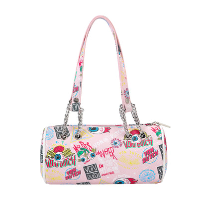 Barrel Bag -Pink Jax