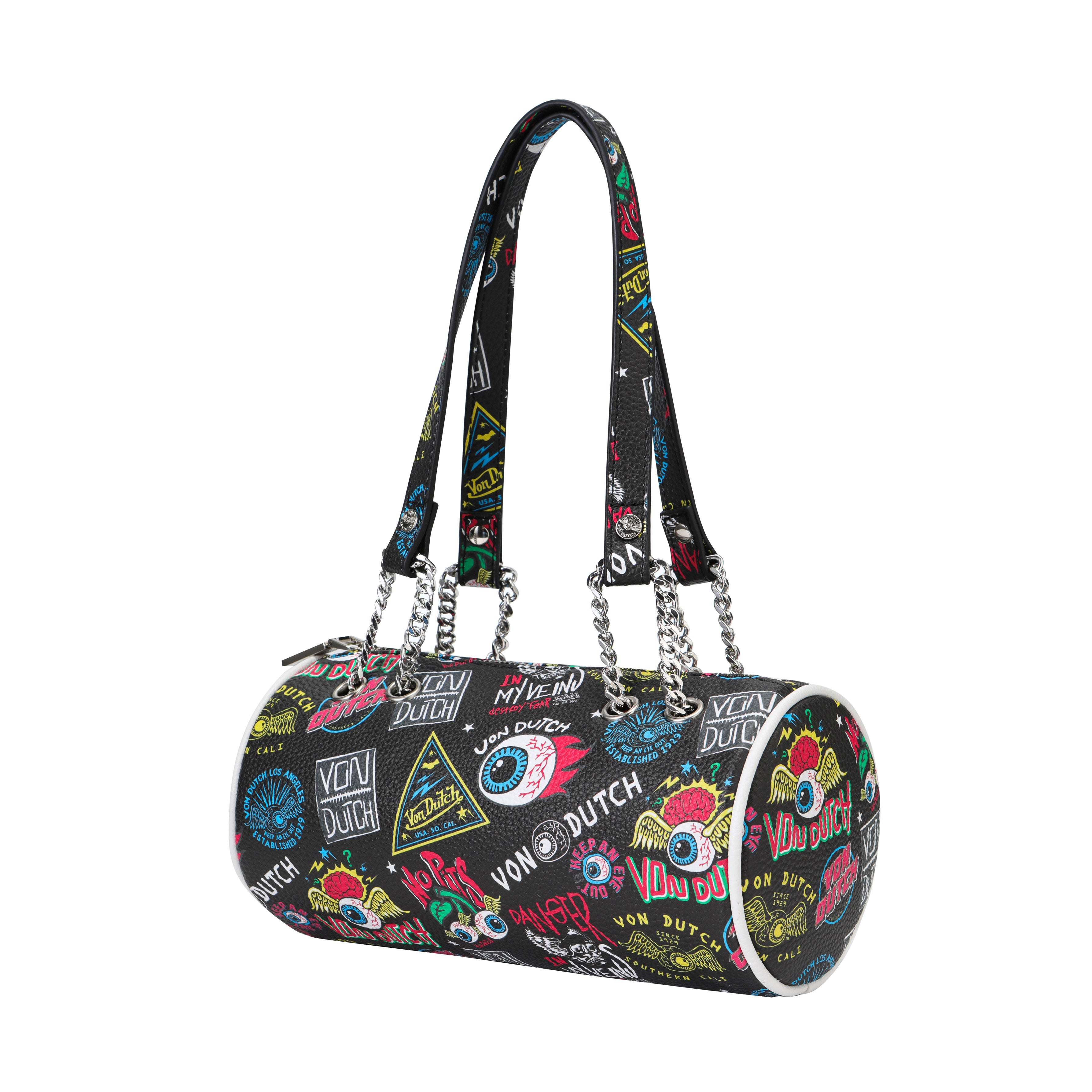 Barrel Bag - Black Jax – Von Dutch