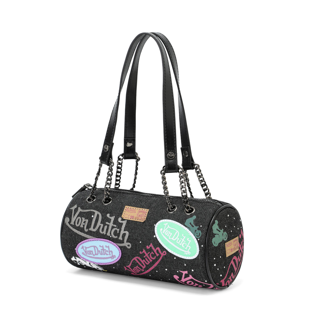 Barrel Bag - Long Barrel Dark Denim — image 3