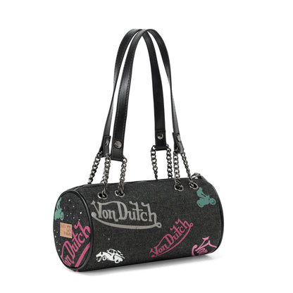 Barrel Bag - Long Barrel Dark Denim