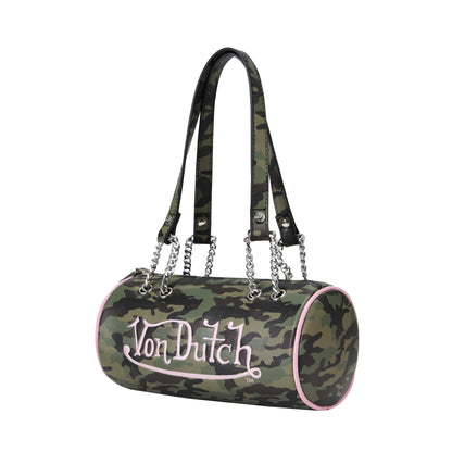 Barrel Bag - Pink Camo