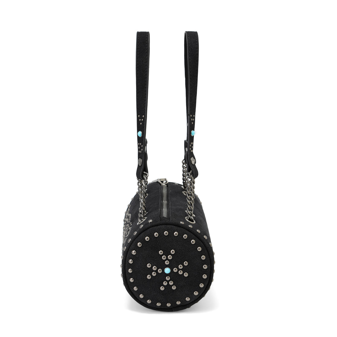Barrel Bag - Black Studded Long Barrel — image 4
