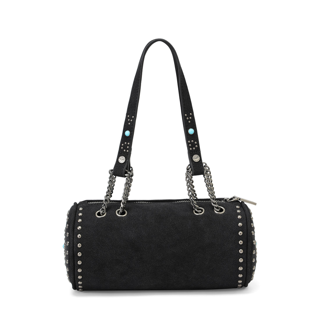 Barrel Bag - Black Studded Long Barrel — image 6