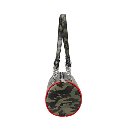 Barrel Bag - Red Camo