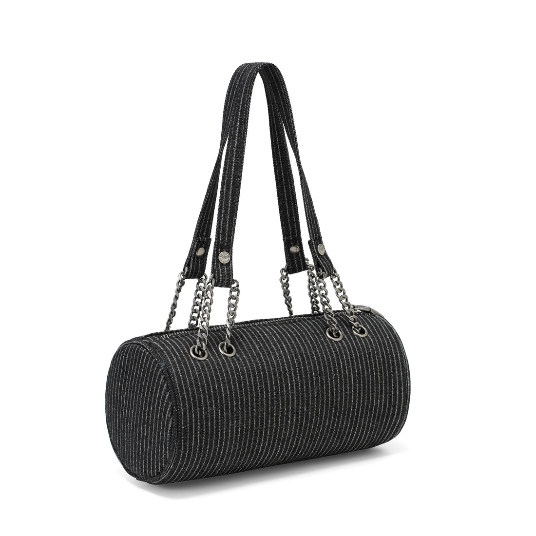 Barrel Bag - Long Barrel Black Pink — image 5
