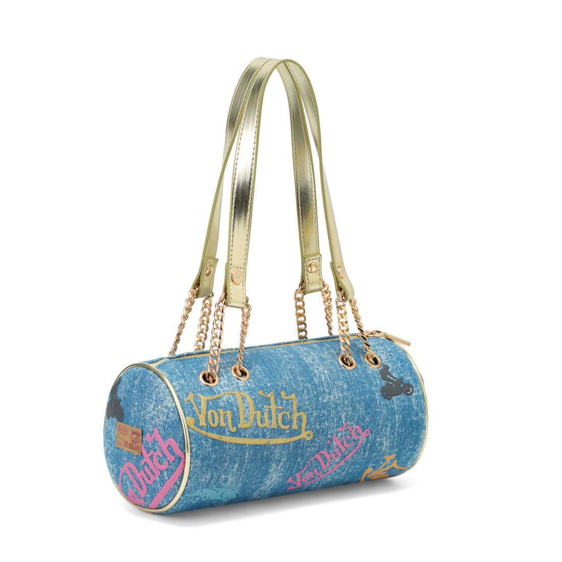 Barrel Bag - Long Barrel Light Denim — image 5