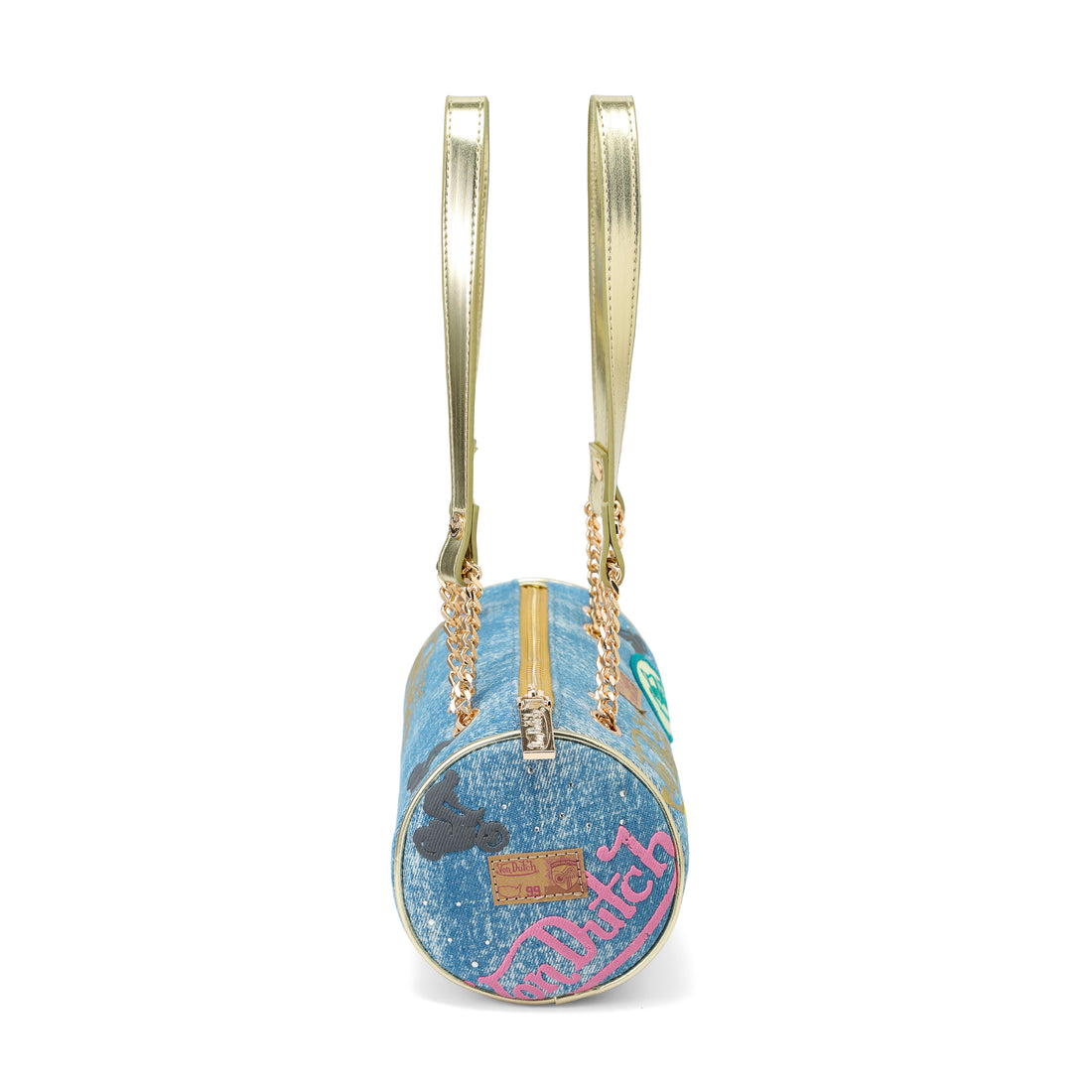 Barrel Bag - Long Barrel Light Denim — image 7