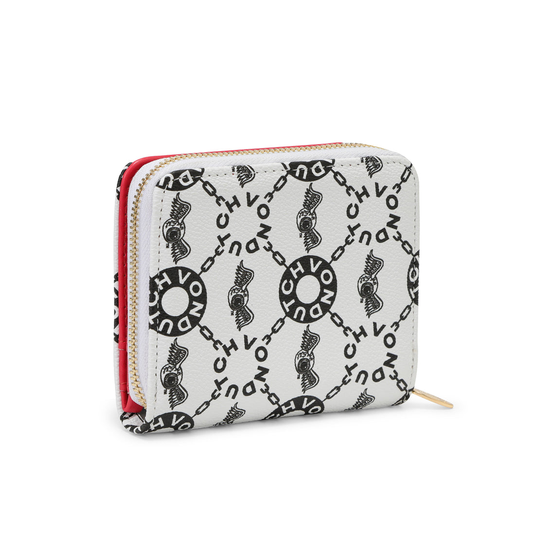 Monogram Zip-Up Wallet - Cream — image 6