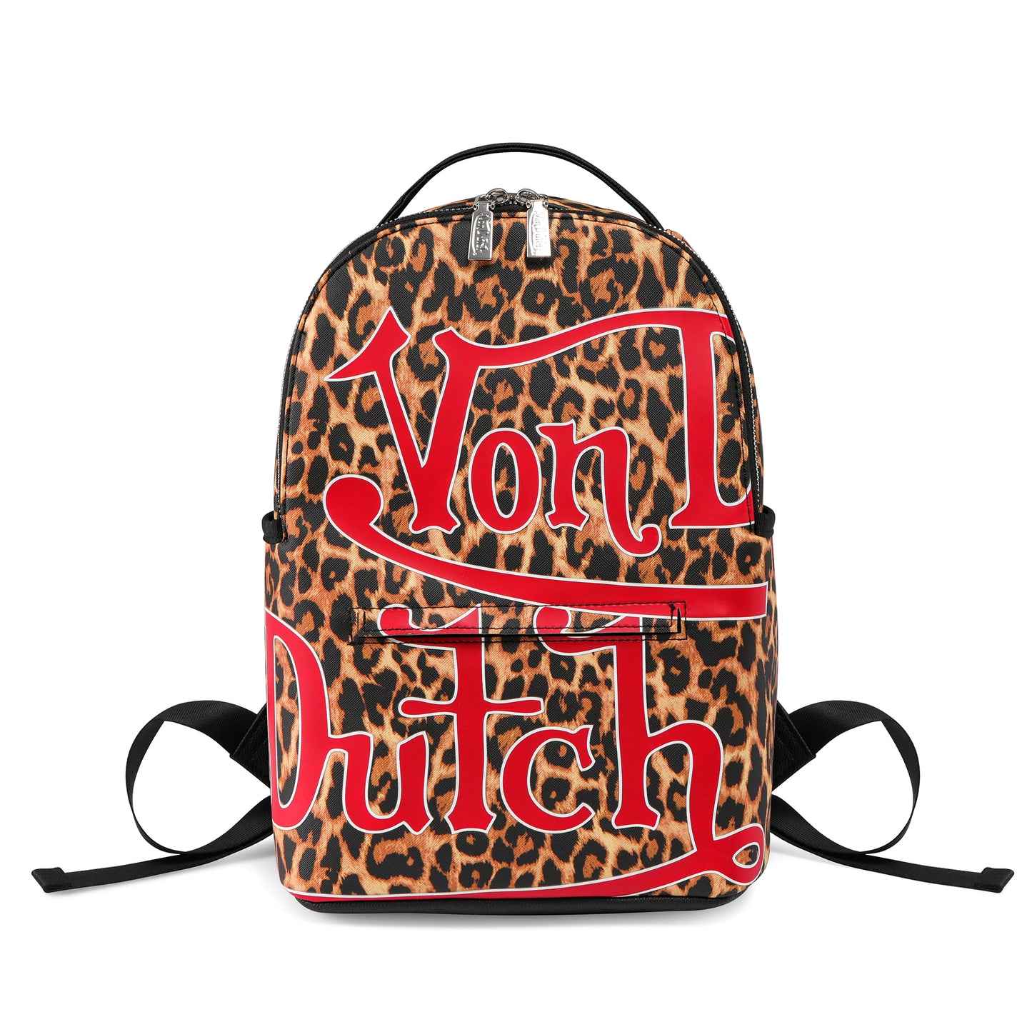 Large Leopard Print Backpack