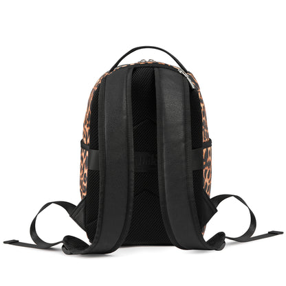 Large Leopard Print Backpack