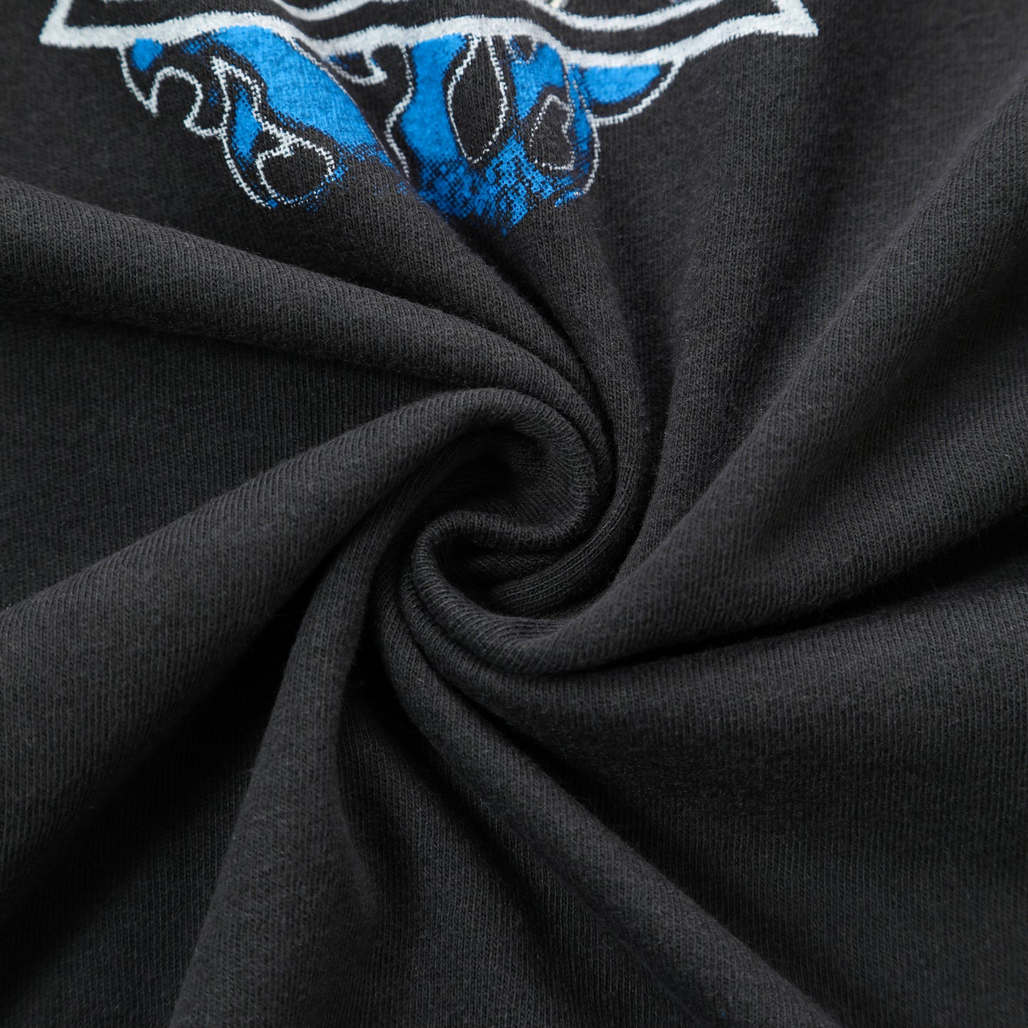 Chopper Cross Studs Tee - Black