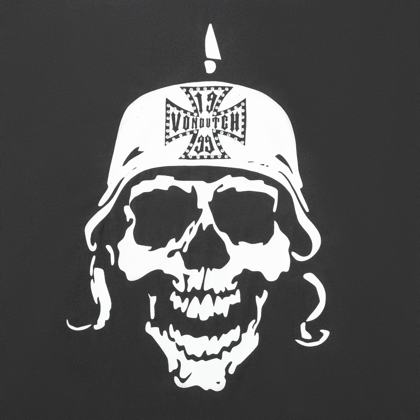 Hell Riders Rhinestone Tee - Black