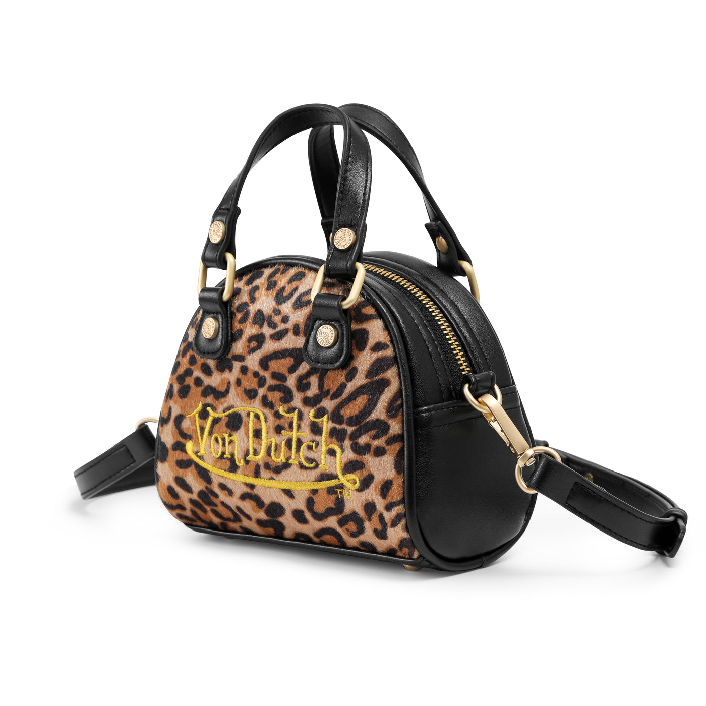 Von Dutch Mini Bowling Bag -Classic 51 Hot Pink