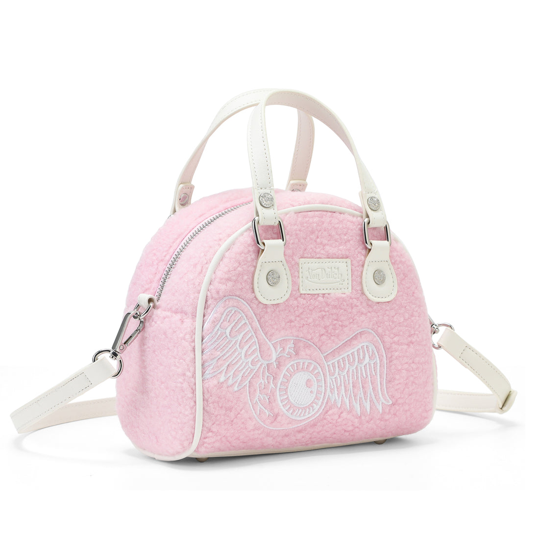 Pink Sherpa Bowling Bag — image 5