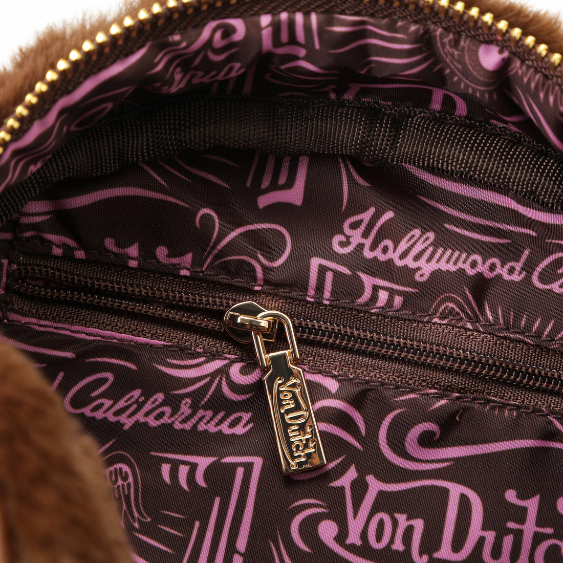 Brown Furry Bowling Bag — image 9