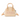 Beige Sherpa Bowling Bag