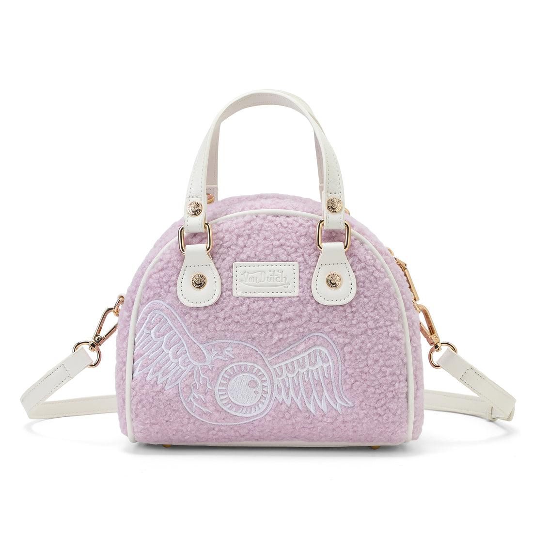 Lilac Sherpa Bowling Bag — image 6