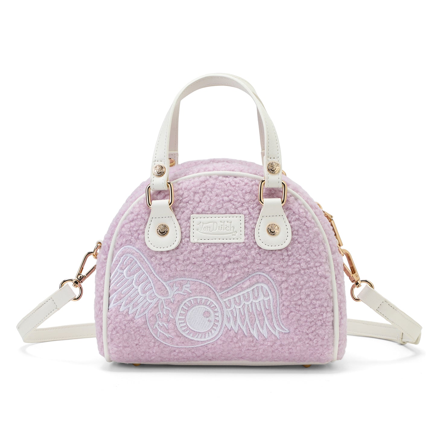 Lilac Sherpa Bowling Bag