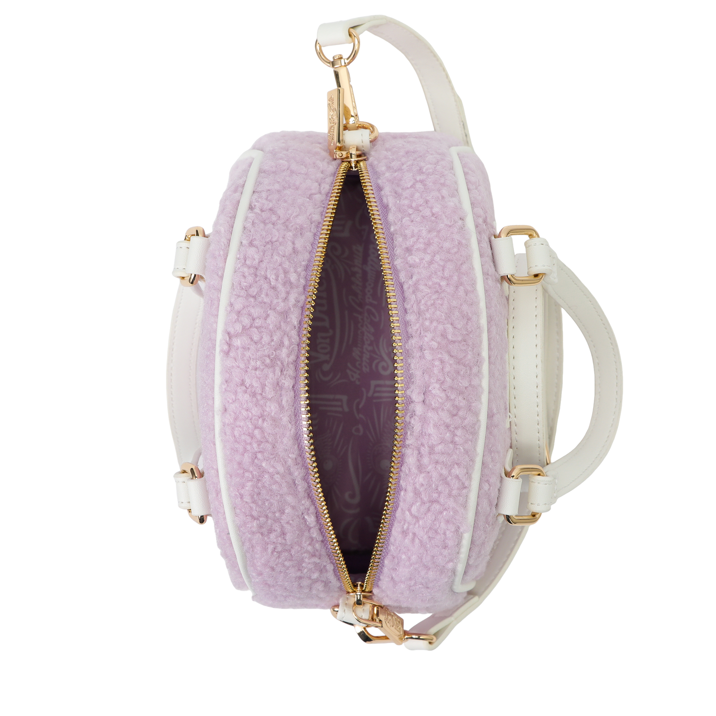 Lilac Sherpa Bowling Bag