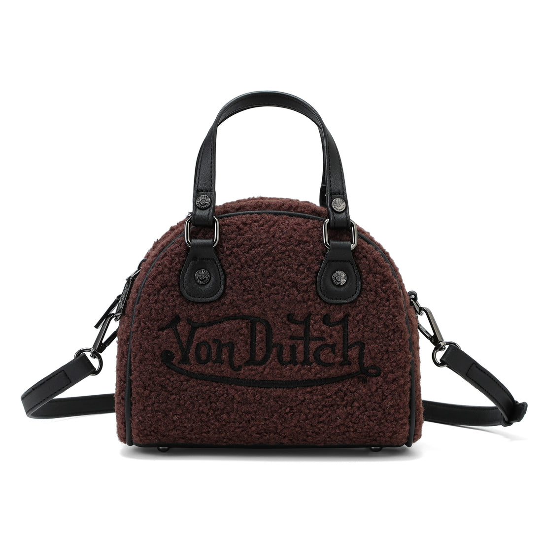 Brown Sherpa Bowling Bag — image 1