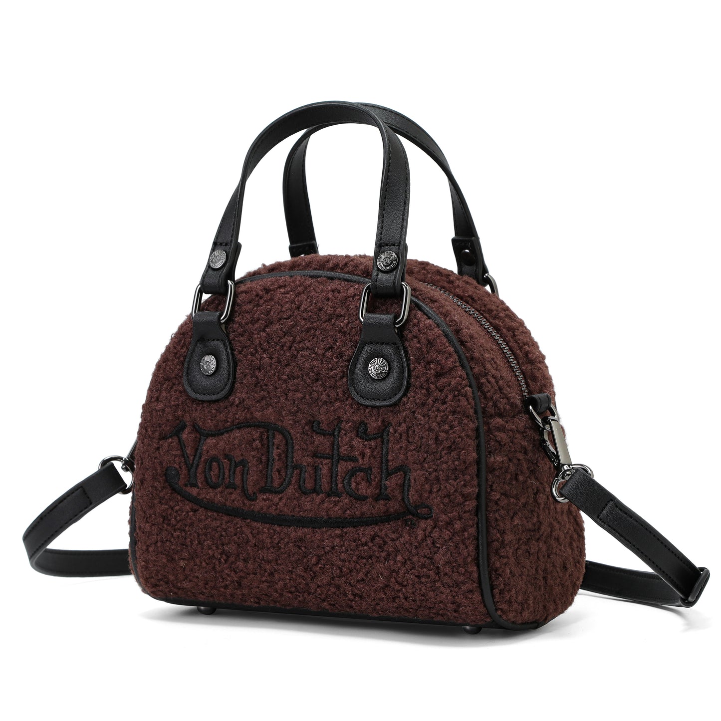 Brown Sherpa Bowling Bag
