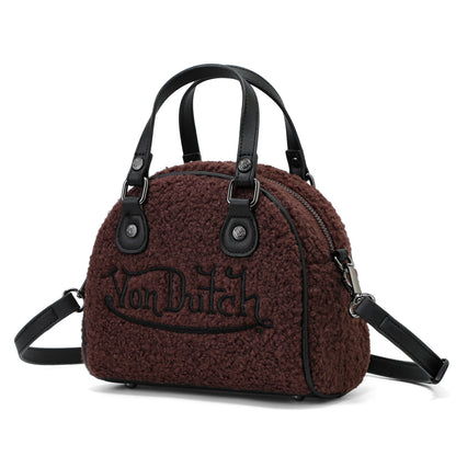 Brown Sherpa Bowling Bag