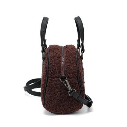 Brown Sherpa Bowling Bag