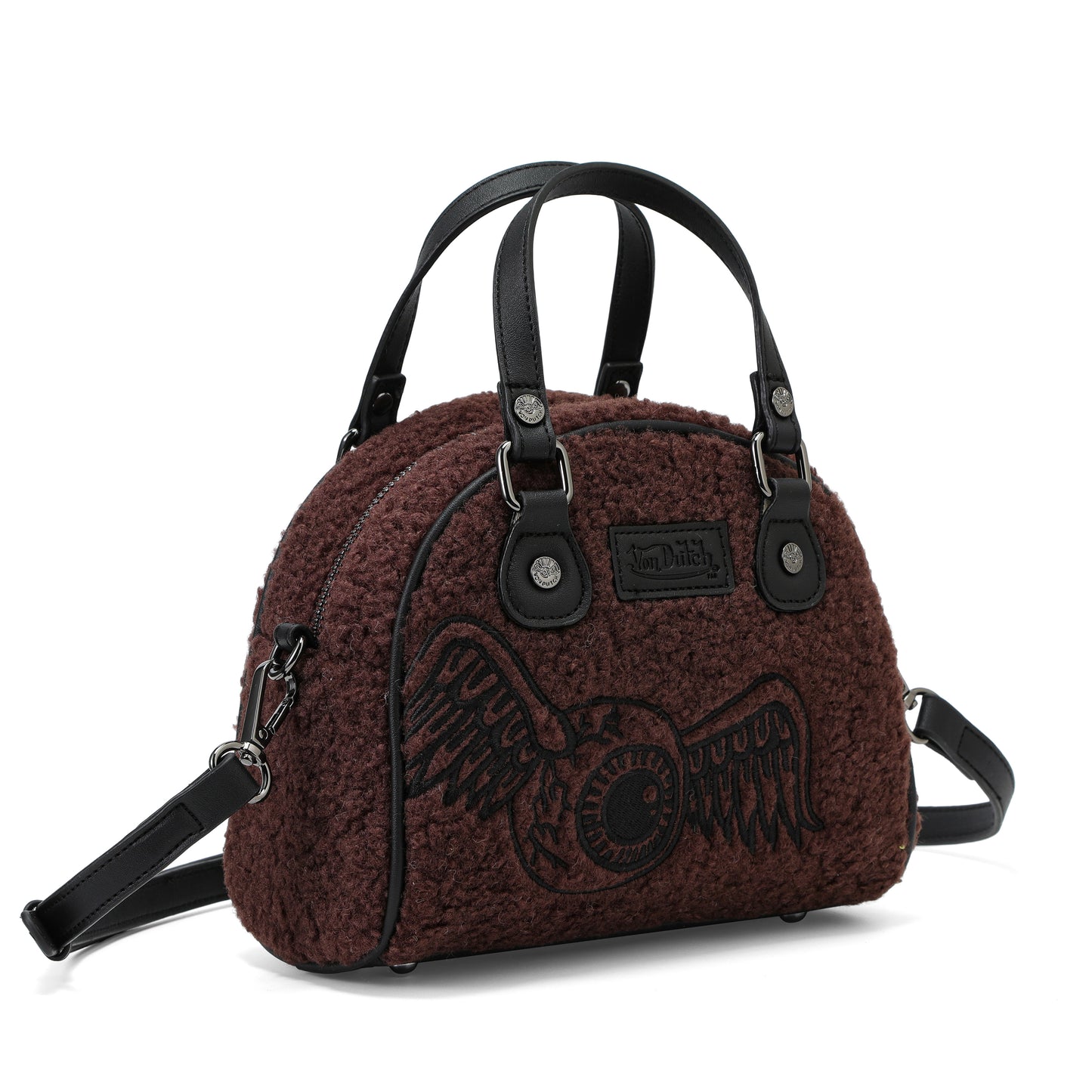 Brown Sherpa Bowling Bag