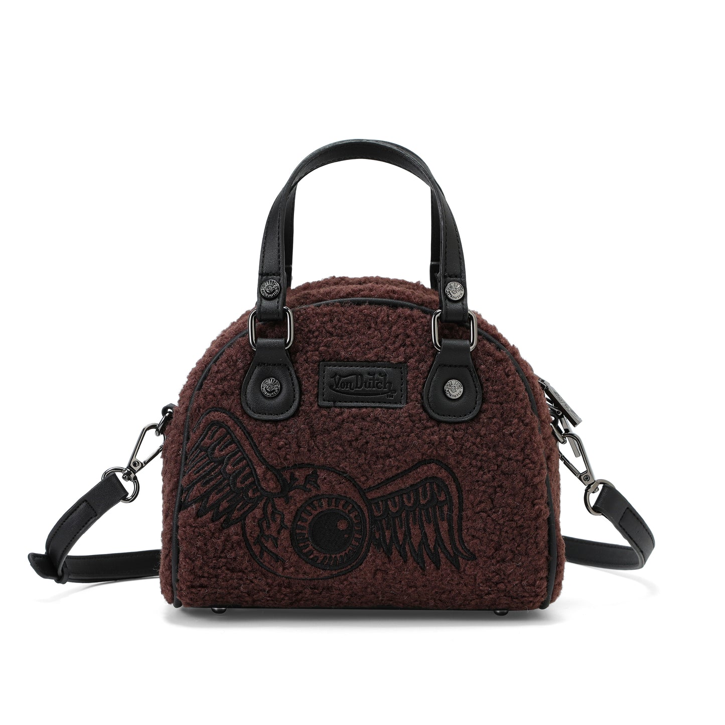 Brown Sherpa Bowling Bag