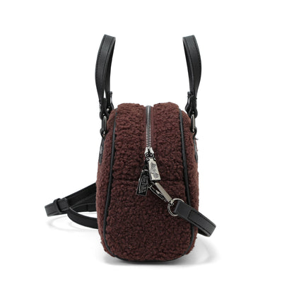 Brown Sherpa Bowling Bag