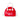 Red Furry Bowling Bag