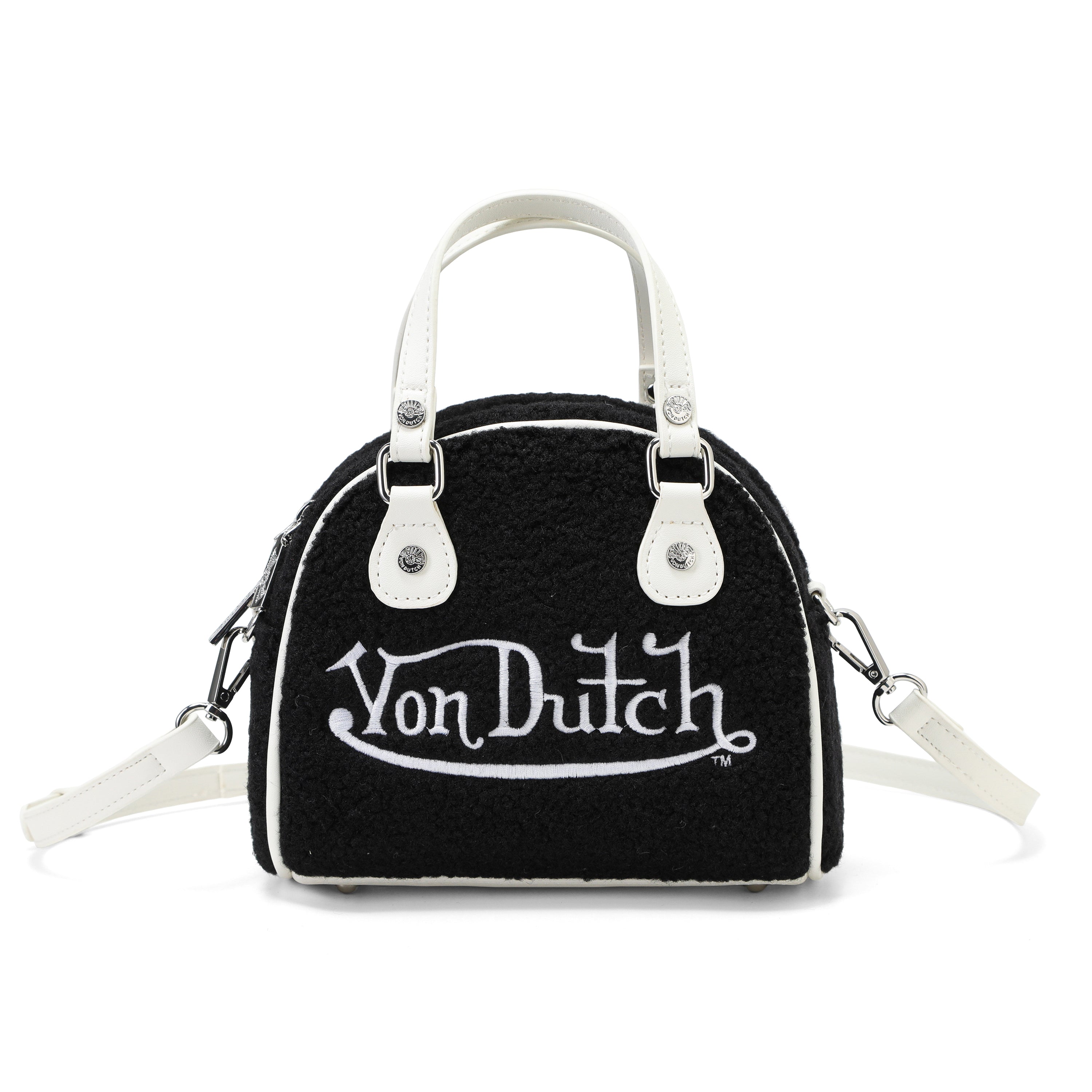 Black Sherpa Bowling Bag – Von Dutch