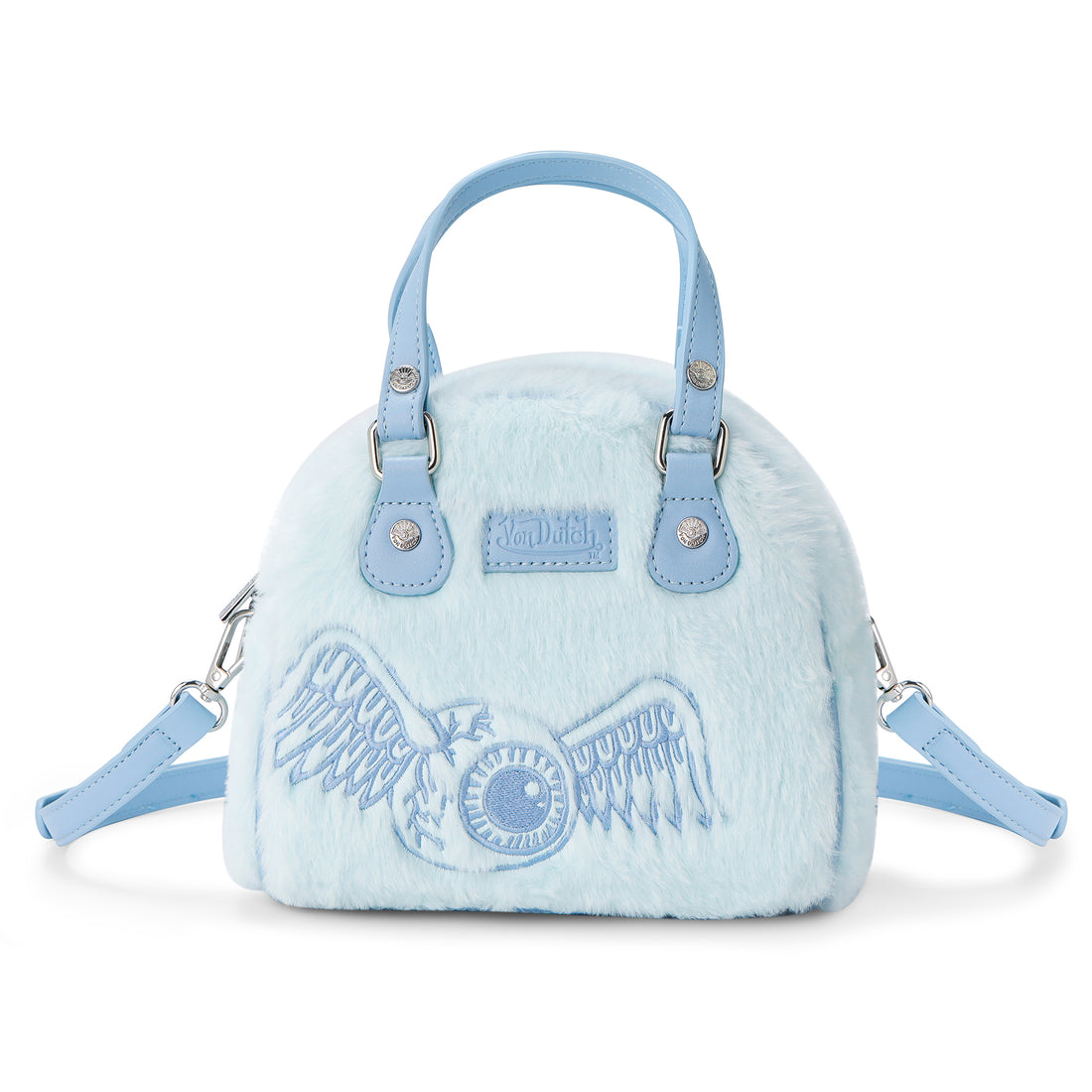 Baby Blue Furry Bowling Bag — image 5