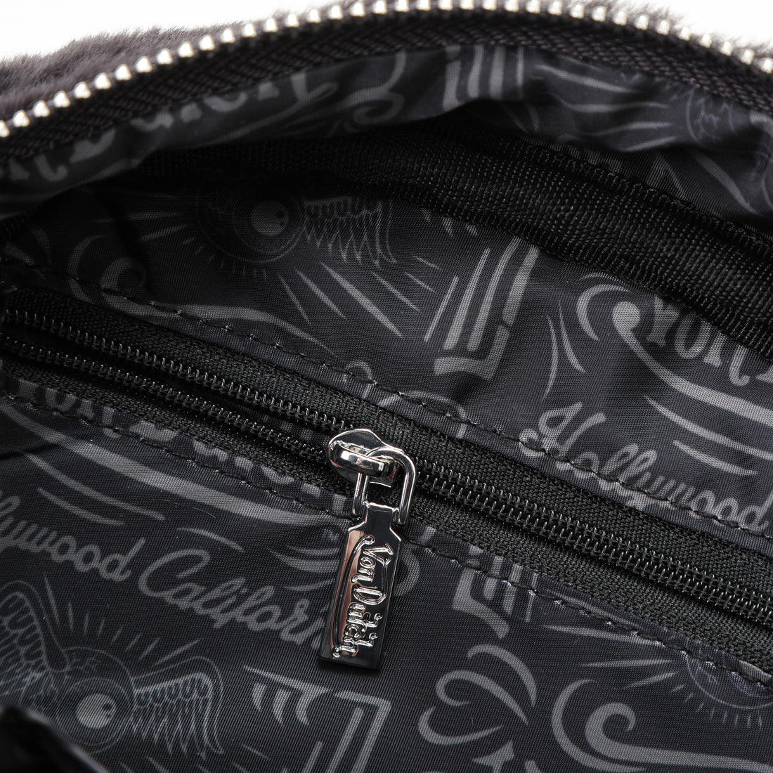 Black Furry Bowling Bag — image 9