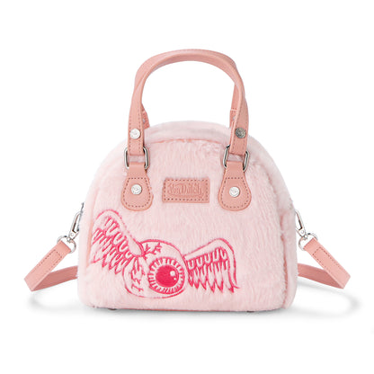 Light Pink Furry Bowling Bag