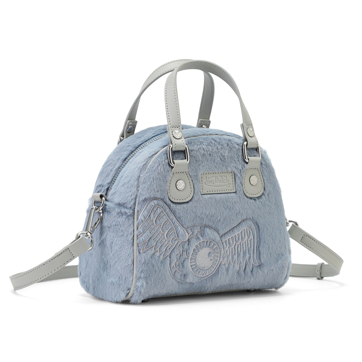 Blueberry Furry Bowling Bag