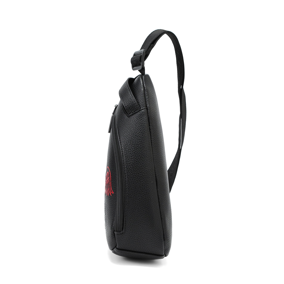 Men's Flying Eye Sling Bag - Black and Red — image 4