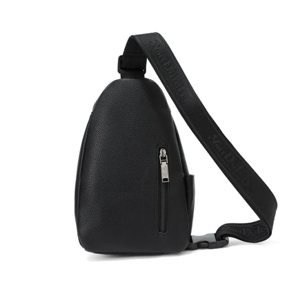 Men's Flying Eye Sling Bag - Black and Red