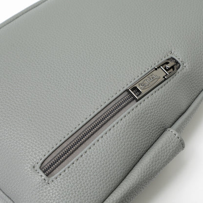 Men's Sling Bag - Grey and Red