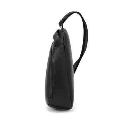Men's Sling Bag - Black and White
