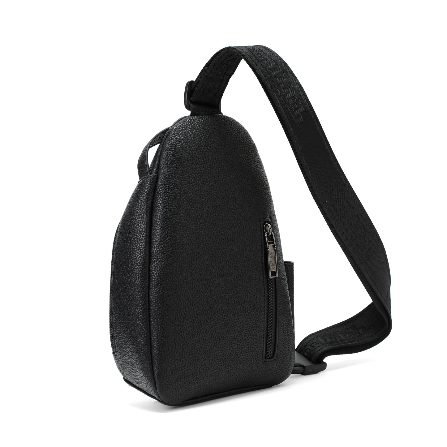 Men's Sling Bag - Black and White