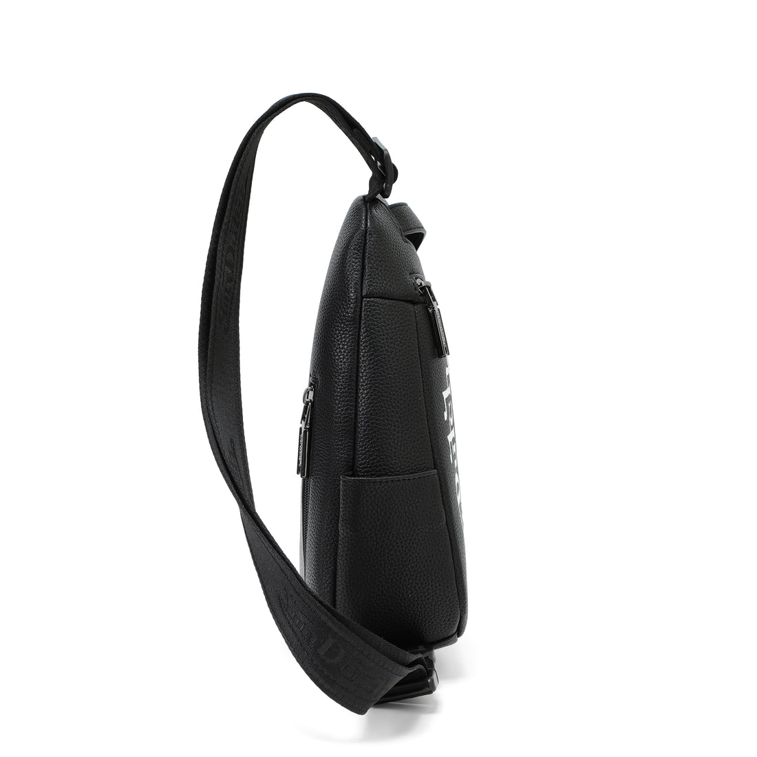 Men's Sling Bag - Black and White
