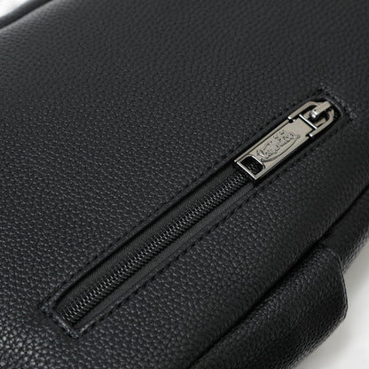 Men's Sling Bag - Black and White