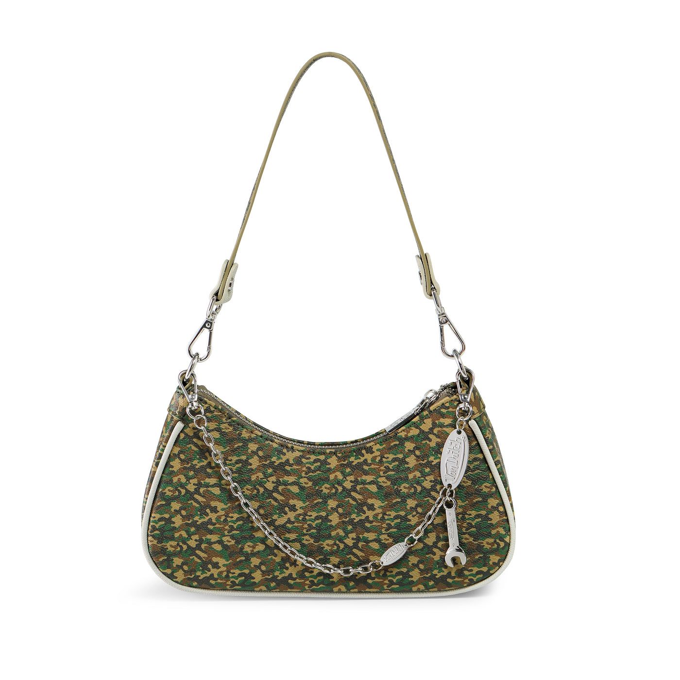 Von Dutch Green Camo Shoulder Bag