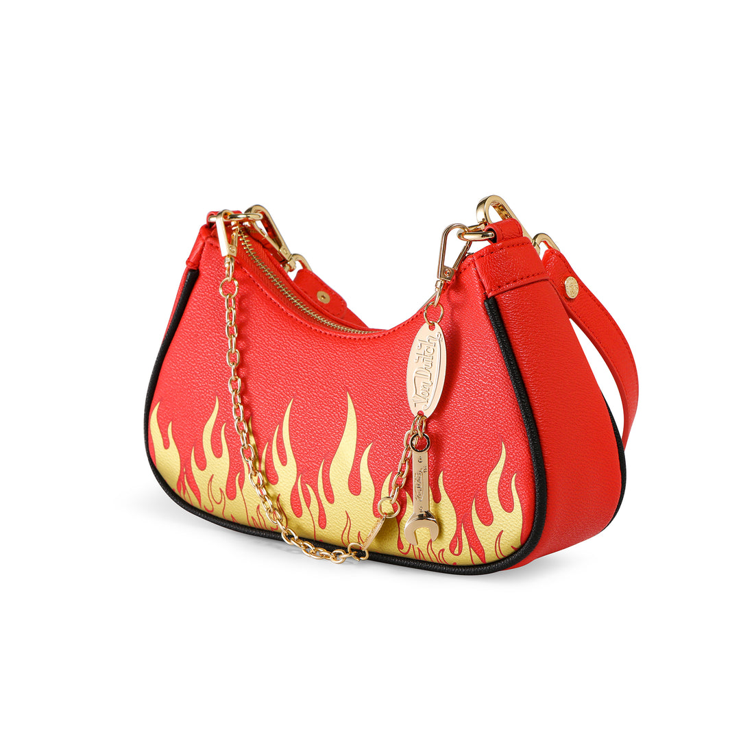 Red Flames Shoulder Bag — image 5