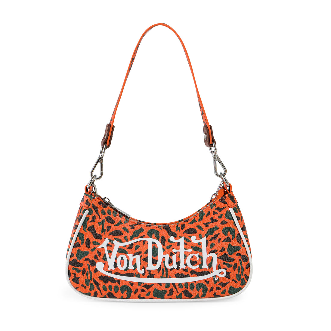 Orange 242 Camo Shoulder Bag — image 1