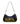 Von Dutch Blue & Yellow Rhinestone Velvet Shoulder Bag